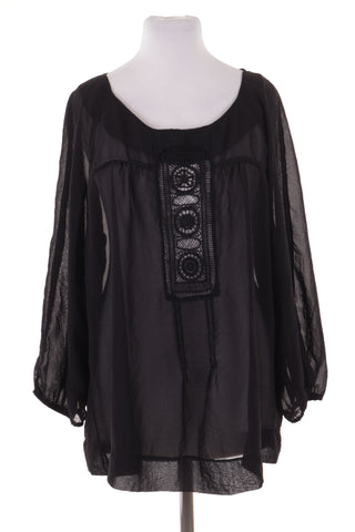 Schwarze Bluse