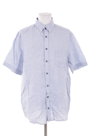 Blaues Hemd 100% Leinen