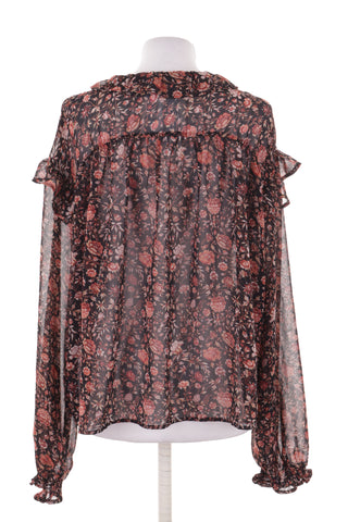 Bluse Blumen