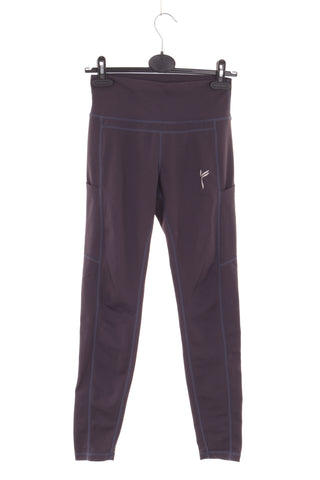 Graue Leggings