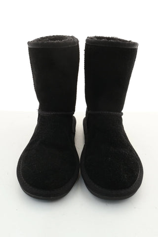 Schwarze Stiefeletten