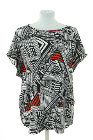 Bluse mit Muster