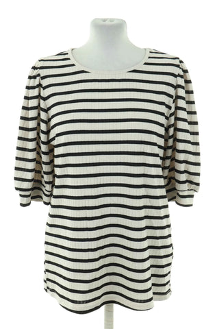 Bluse mit Streifen