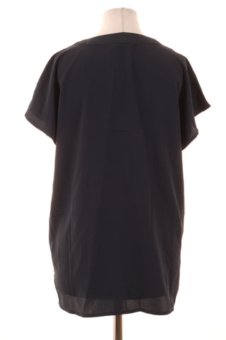 Dunkelblaue Bluse