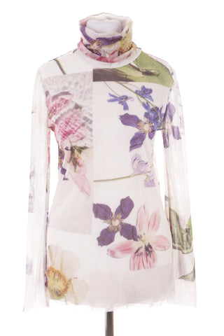 Bluse mit Blumenmuster