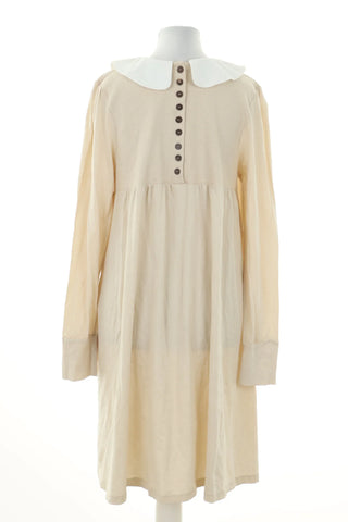 Beige Kleid
