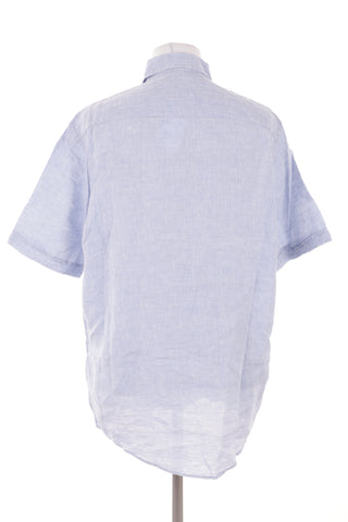 Blaues Hemd 100% Leinen