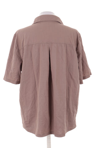 Beigefarbene Bluse