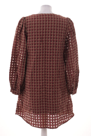 Kariertes Kleid