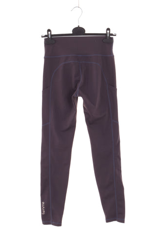 Graue Leggings