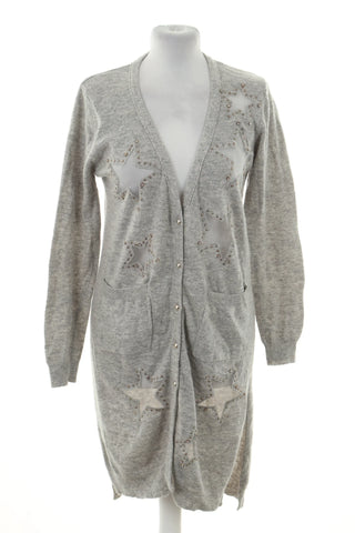 Grauer Cardigan