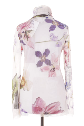 Bluse mit Blumenmuster