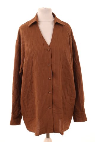 Braune Bluse