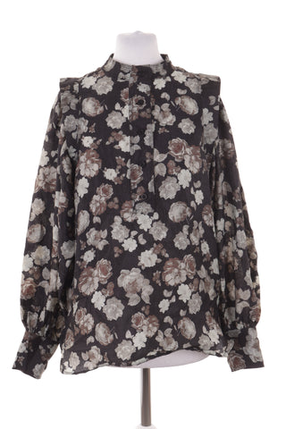 Bluse mit Blumen