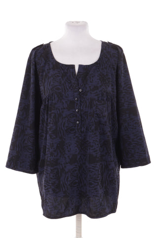 Weiße Bluse aus 100 % Leinen