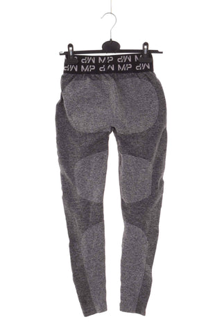 Graue Leggings