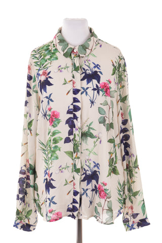 Bluse Blumen