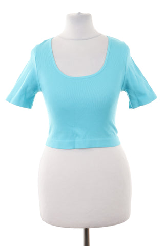 Blaue Bluse