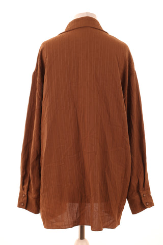 Braune Bluse
