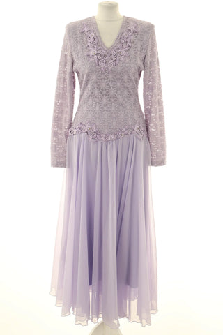 Kleid in Beerenton