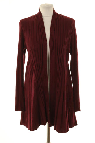 Bordeauxroter Cardigan