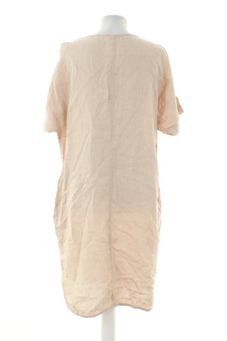 Beige Kleid