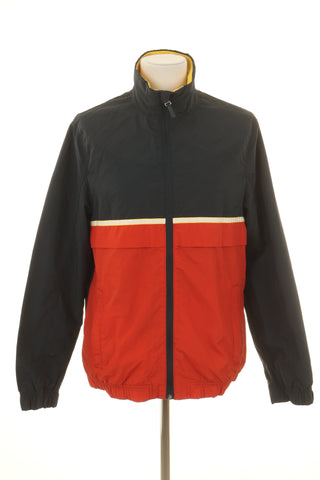 Jacke marineblau-orange