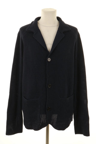 Dunkelblauer Pullover