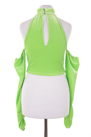 Seledonfarbene Bluse