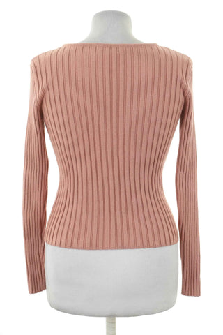 Aprikosenfarbener Pullover