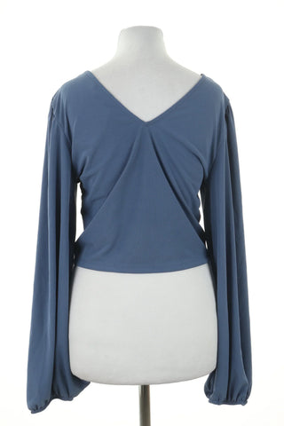 Blaue Bluse