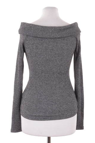 Graue Bluse