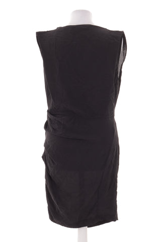 Schwarzes Kleid aus 100 % Seide