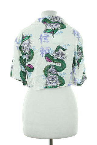 Bluse mit Muster