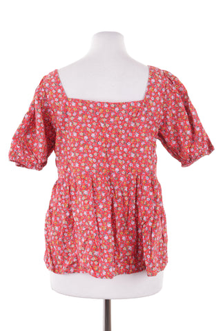 Bluse mit Blumenmuster