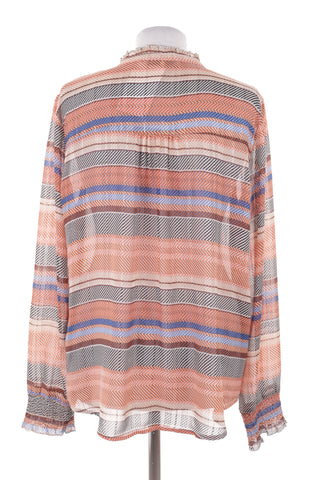 Bluse mit Streifen