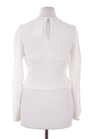 Weiße Bluse