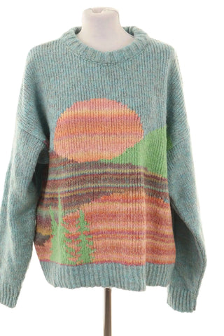 Gemusterter Pullover