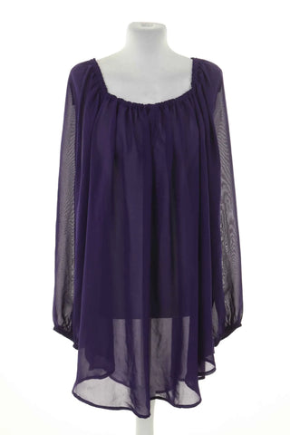 Violette Bluse