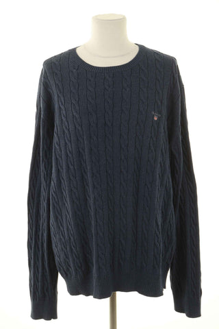 Sweter granatowy