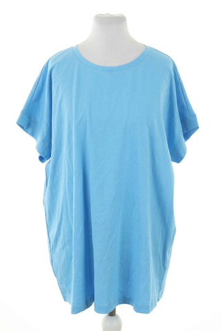 Blaue Bluse