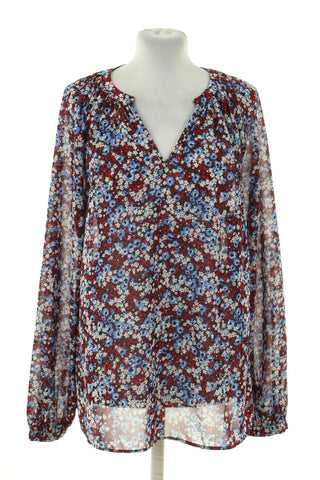 Bluse mit Blumenmuster