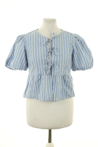 Bluse mit Streifen