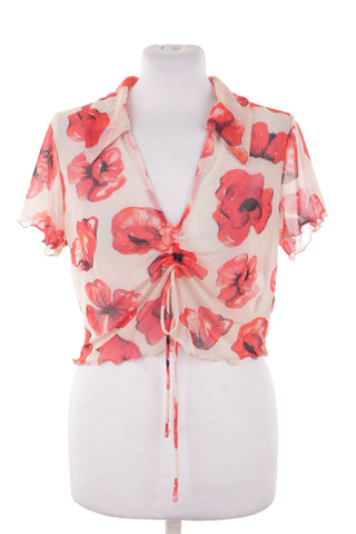 Bluse mit Blumenmuster