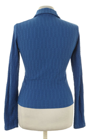 Blaue Bluse