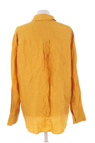 Gelbe Bluse 100% Seide