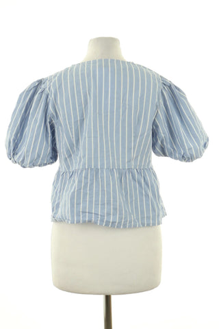 Bluse mit Streifen