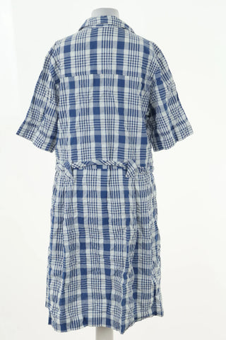 Kariertes Kleid