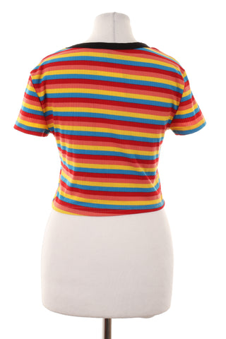 Bluse mit Streifen