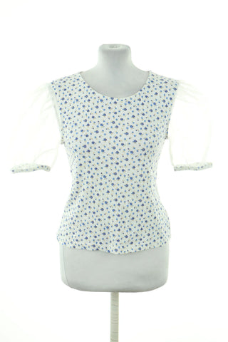Bluse mit Blumenmuster